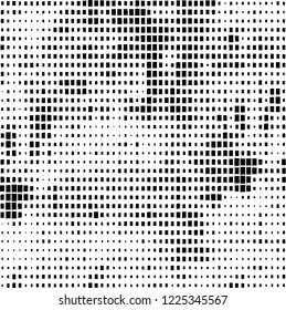 Abstract black and white background. Chaotic vector pattern