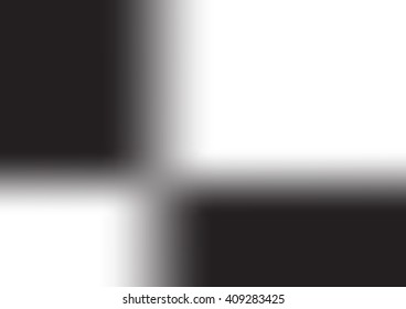 Abstract black and white background with cross