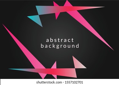 Abstract black white background design