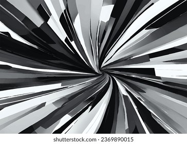 Abstraktes schwarz-weißes Hintergrunddesign