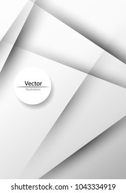 Abstract black and white background. Direct lines with a shadow, light wallpaper.