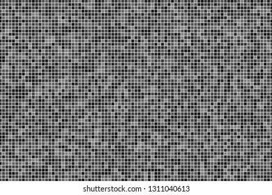 Abstract black and white background of dots.