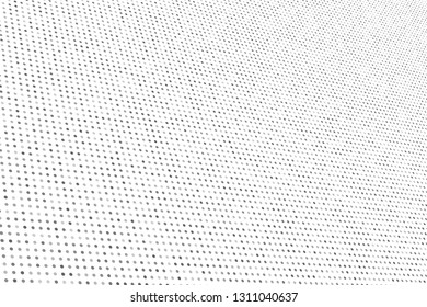 Abstract black and white background of dots.