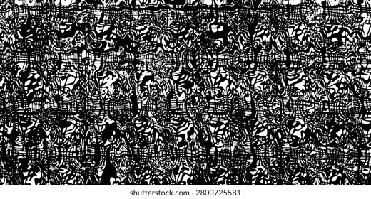 Abstract black and white background in grunge style, brush stroke effect, tar paper material whitewashed by lime, obsolete