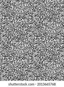 Abstract black and white background. Monochrome texture in grunge style. Old vintage pattern from cracking, fading print and design