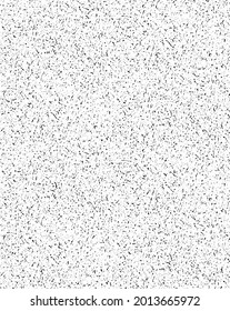 Abstract black and white background. Monochrome texture in grunge style. Old vintage pattern from cracking, fading print and design