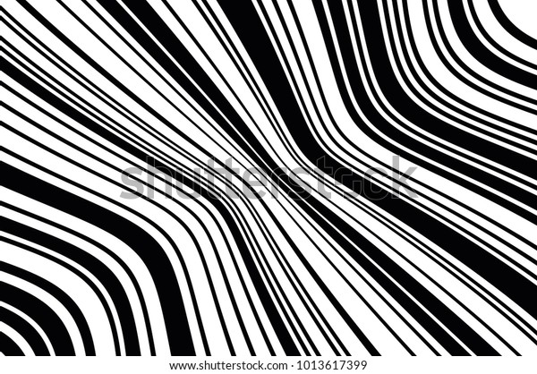 Abstract Black White Background Oblique Wavy Stock Vector (royalty Free 