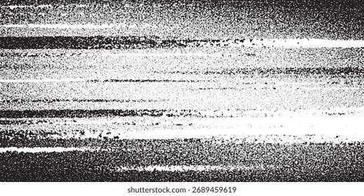 Abstract Black and White Background with Random Shapes and Textures