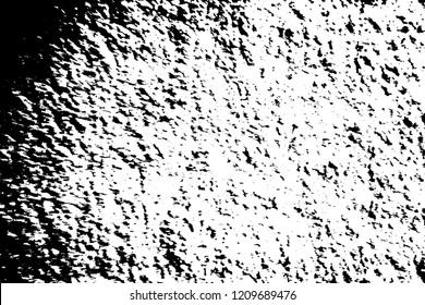 Abstract black and white background with scratches. Grunge texture. Monochrome background design