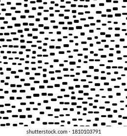 Resumen de fondo blanco y negro. Patrón sin soldadura con huella geométrica para papel de pared, página web, texturas, tarjeta postal, fárico, textil. Ornamento de piel estilizada. Ilustración vectorial decorativa.