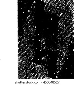Abstract black and white  background texture vector with curvy   white and black lines on dark layer