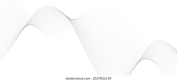 El arte blanco negro abstracto de las líneas de onda de la mezcla se puede utilizar el fondo, el Fondo de pantalla, el paño de la pared.