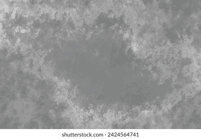abstract black and white cloud smoke background with mist, or fog effect vector.