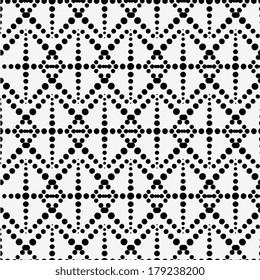 abstract black and white dashed pattern background
