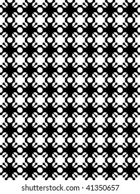 Abstract black & white design