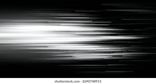 Padrão diagonal preto e branco abstrato, arte digital futurista para fundos dinâmicos, design de textura criativa.