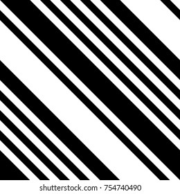 Resumen Patrón transparente diagonal negro y blanco rayado, inclinación paralela vectorial, textura de líneas oblicuas