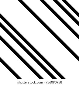 Resumen Patrón transparente diagonal negro y blanco rayado, inclinación paralela vectorial, textura de líneas oblicuas