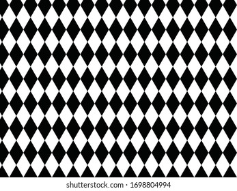 abstract black and white Diamond background