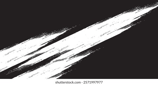 Abstract Black and white Dirty Grunge Background with Halftone Effect. Sports Background with Brush Stroke Illustration. eps 10