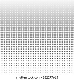 Abstract black and white dot background