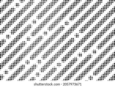 Abstract black and white dots halftone background, Halftone background design