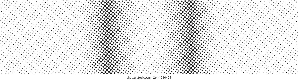 Fundo abstrato padrão pontilhado preto e branco