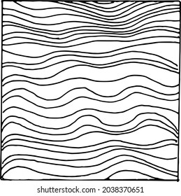 Abstract black and white drawing.Vector abstract black and white ethnic  motif.