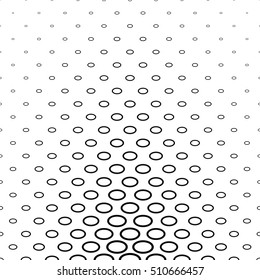 Abstract black and white ellipse pattern background design