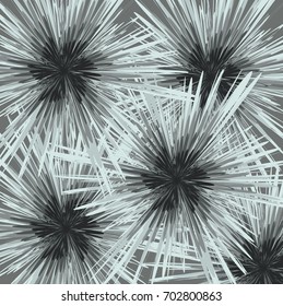 abstract black and white fireworks background