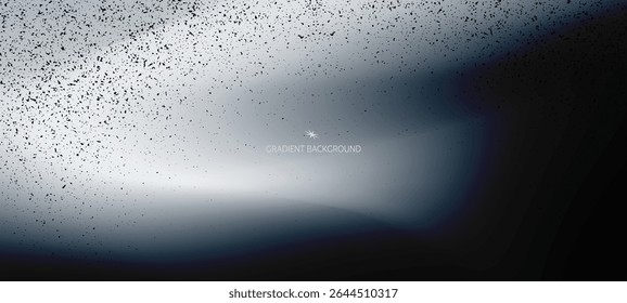 Abstract black and white fluid gradient background trendy modern grainy texture with soft blurred shapes, banners, flyers, presentations, covers and reports