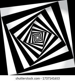 abstract Black & White of frame
