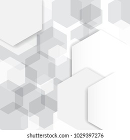 Abstract black and white geometric background. Vector illustration EPS 10.