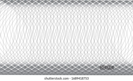 Fondo blanco negro abstracto con patrón circular