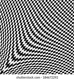 Abstract Black - White Geometric Background. Vector Illustration 
