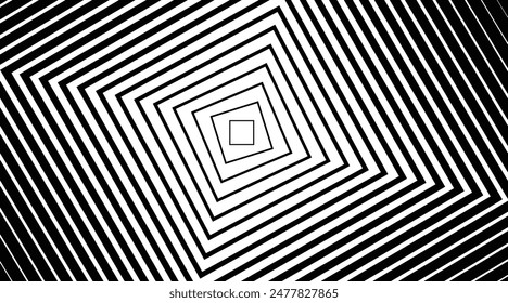 Abstract black and white geometric background