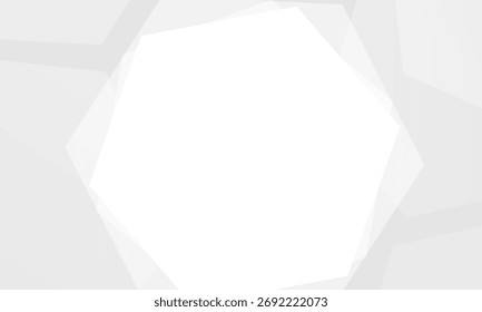 Resumo Fundo geométrico preto e branco. Design de vetor de composição de formas dinâmicas
