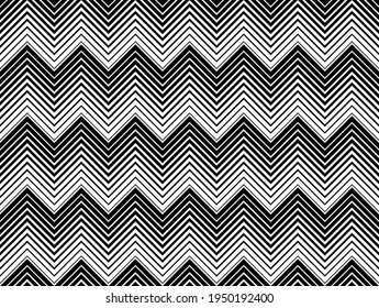 Abstract. black and white geometric line background pattern seamless design for mask face, pillow, clothing, fabric, gift wrap. Vector.