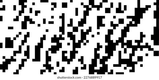 Abstract Black and White Geometric Pattern with Squares.Checkered pattern. Geometric background. Abstract wallpaper of the surface. Print for polygraphy, posters and textiles.