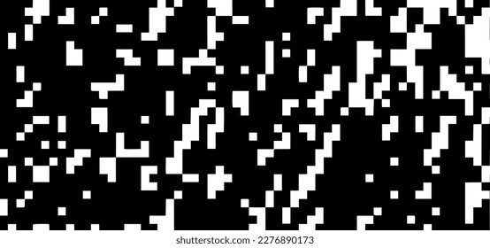 Abstract Black and White Geometric Pattern with Squares.Checkered pattern. Geometric background. Abstract wallpaper of the surface. Print for polygraphy, posters and textiles.