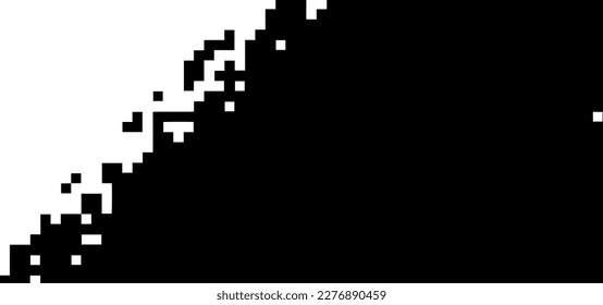 Abstraktes Schwarz-Weiß-Geometrisches Muster mit Quadrate.Checkered-Muster. Geometrischer Hintergrund. Abstrakte Tapete auf der Oberfläche. Drucken für Polygraphie, Plakate und Textilien.