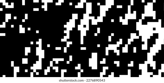 Abstraktes Schwarz-Weiß-Geometrisches Muster mit Quadrate.Checkered-Muster. Geometrischer Hintergrund. Abstrakte Tapete auf der Oberfläche. Drucken für Polygraphie, Plakate und Textilien.