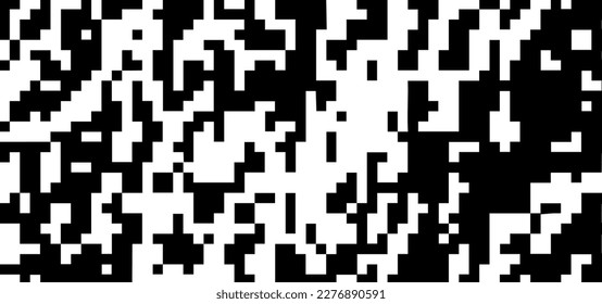 Resumen Patrón geométrico negro y blanco con cuadrados.Patrón de verificación. Fondo geométrico. Papel mural abstracto de la superficie. Impresión para la poligrafía, carteles y textiles.