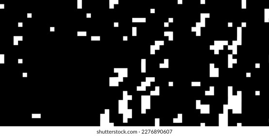 Abstract Black and White Geometric Pattern with Squares.Checkered pattern. Geometric background. Abstract wallpaper of the surface. Print for polygraphy, posters and textiles.