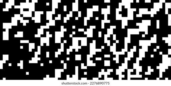 Abstract Black and White Geometric Pattern with Squares.Checkered pattern. Geometric background. Abstract wallpaper of the surface. Print for polygraphy, posters and textiles.