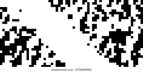 Abstract Black and White Geometric Pattern with Squares.Checkered pattern. Geometric background. Abstract wallpaper of the surface. Print for polygraphy, posters and textiles.