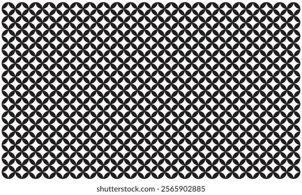 Abstract black white geometric pattern background