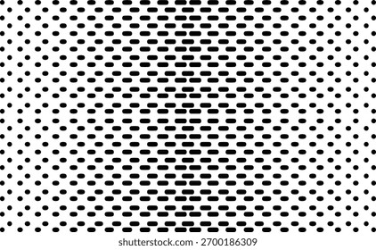 Abstrato padrão geométrico preto e branco de quadrados com um efeito de gradiente criando uma sensação de profundidade