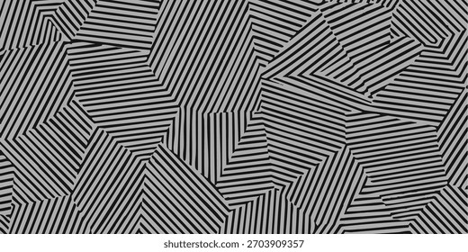 Abstractas patrón geométrico blanco y negro diseño texturizado para fondos y Elementos gráficos