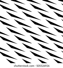 Abstract black and white geometric pattern. Seamlessly repeatable.
